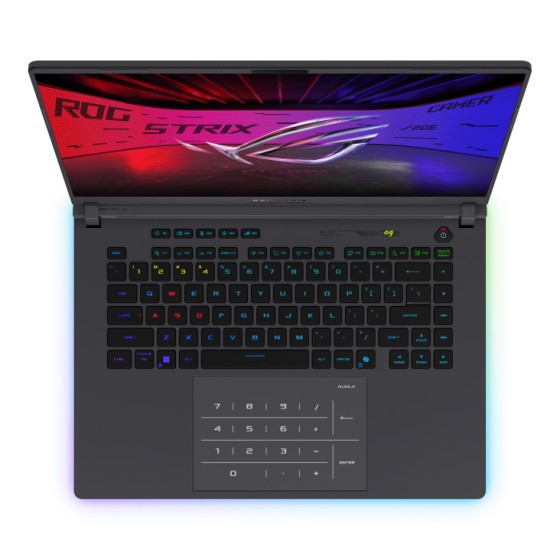 ASUS ROG Strix G615LR-S5234W Intel Core Ultra 9 275HX 16p WQXGA 32Go DDR5 1To PCIE G4 SSD GeForce RTX 5070 Ti W11H Gray
