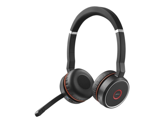 1 Casque téléphonique JABRA - Evolve 75 SE DUO MS USB - 2 écouteurs