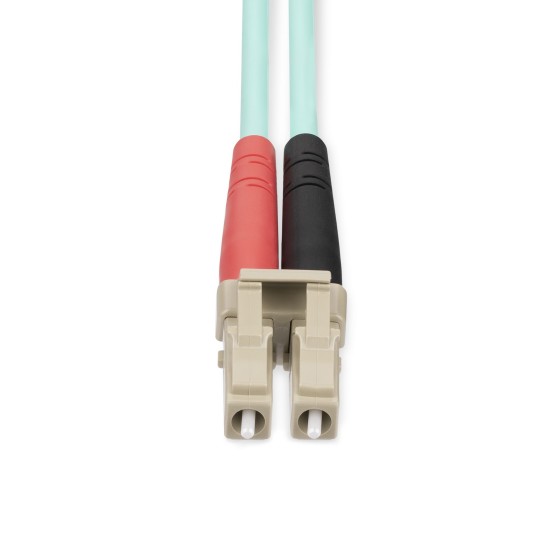 StarTech.com Câble à Fibre Optique Multimode LC/UPC vers LC/UPC OM4, 20m - Cordon de raccordement - LC/UPC multimode (M) pour LC/UPC multimode (M) - 20 m - fibre optique - duplex - 50 / 125 microns - OM4 - débit de transfert de données jusqu'à 100 Gbps, s