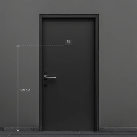 PLAQUES DE PORTES COMMODITÉS