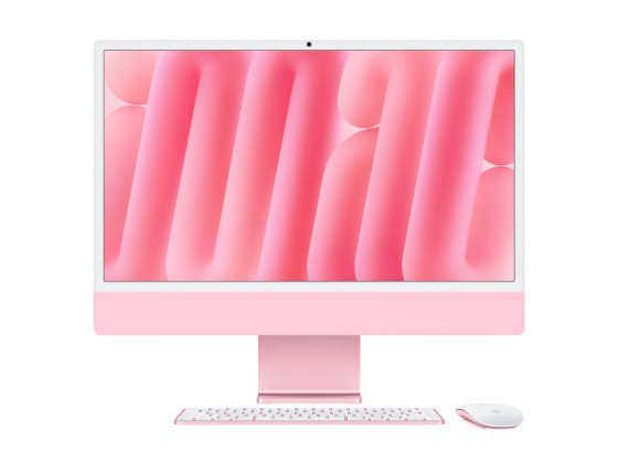 Apple iMac with 4.5K Retina display - Tout-en-un M4 - RAM 16 Go - SSD 512 Go - Apple M4 10-core - Gigabit Ethernet, IEEE 802.11ax (Wi-Fi 6E), Bluetooth 5.3 - macOS Sequoia 15.0 - moniteur : LED 24" 4480 x 2520 (4.5K) - clavier : Français - rose