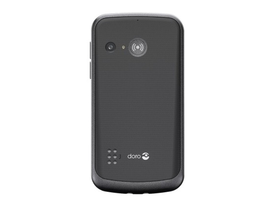 DORO 1880 - 4G téléphone de service / Mémoire interne 17 Mo - microSD slot - 320 x 240 pixels - rear camera 0,3 MP - noir