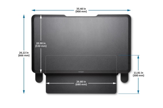 Kensington SmartFit Sit/Stand Desk - Support pour ordinateur portable
