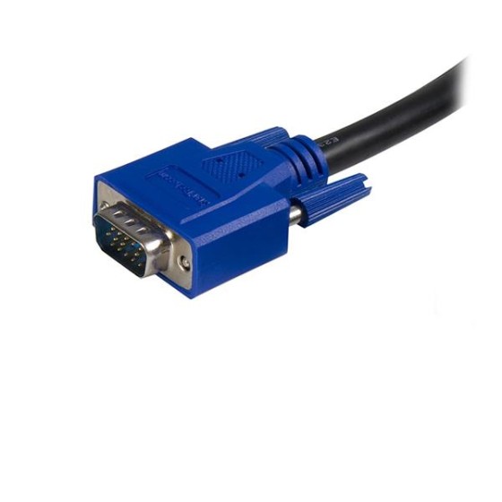 StarTech.com Câble pour Switch KVM VGA avec USB 2 en 1 - 1.80m - Câble clavier/vidéo/souris/USB - HD-15 (VGA), USB type B (M) pour USB, HD-15 (VGA) - 1.8 m - pour P/N: RKCOND17HD, SV231USBGB, SV231USBLC, SV431USB, SV431USBAE, SV431USBAEGB, SV431USBDDM