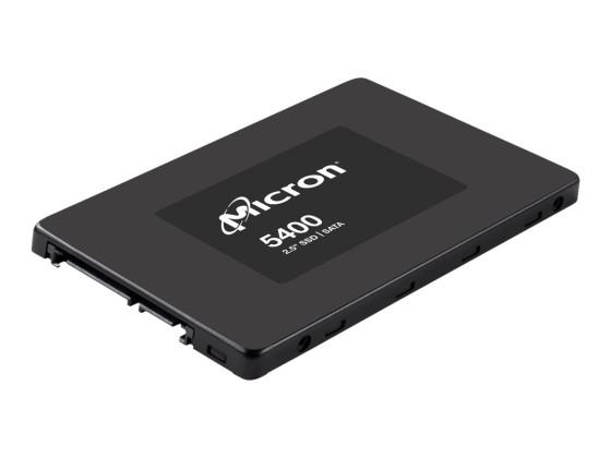 Micron 5400 PRO - SSD - chiffré - 3.84 To - interne - 2.5" - SATA 6Gb/s - AES 256 bits - Self-Encrypting Drive (SED), TCG Opal Encryption 2.0