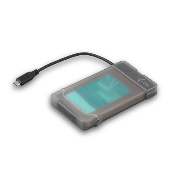 I-TEC USB-C Advance My Safe Easy Case 6.4cm 2.5p external hard disk case for SATA HDD SSD USB-C 3.1 10Gbps compatible with TB3