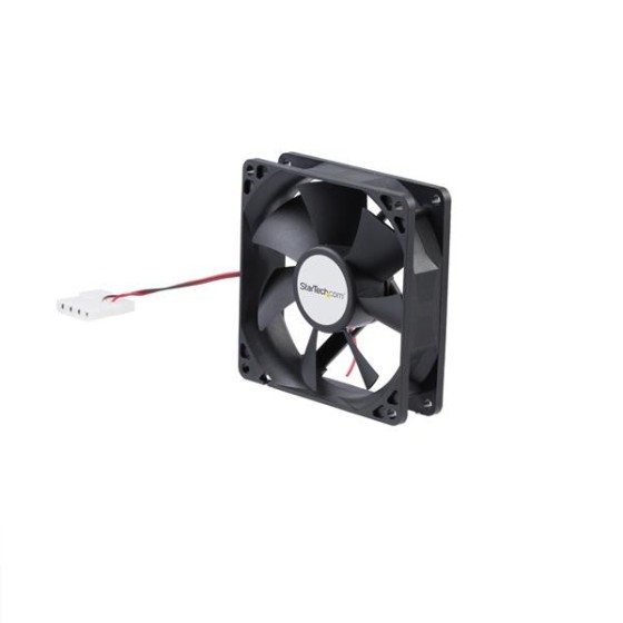 StarTech.com Ventilateur pour PC à Deux Roulements à Billes - Connecteur LP4 - 92mm - 1x LP4 Femelle - 1x LP4 Mâle - Kit de ventilation pour ordinateur - 92 mm