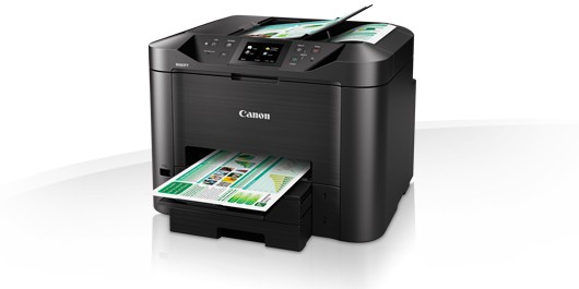 CANON MAXIFY MB5450 MFP colour ink-jet A4 210x297mm A4 22ppm copy 24 ipm print 500 sheets USB 2.0 LAN Wi-Fi USB host
