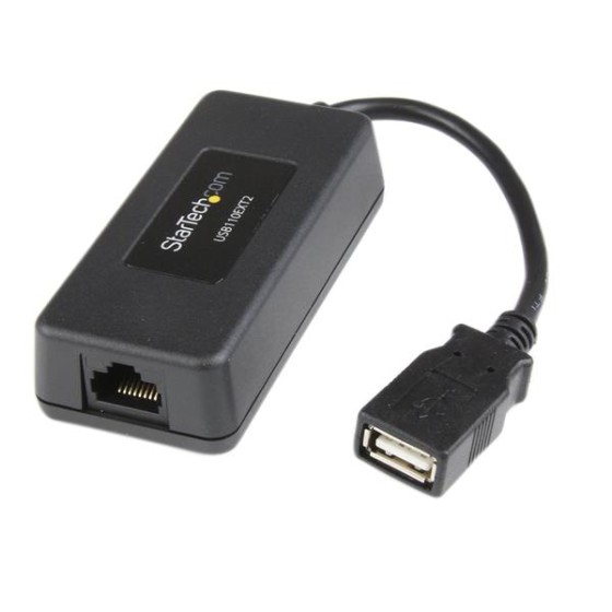 StarTech.com Extendeur Ethernet 1 port USB sur Cat5/Cat6 - jusqu'à 40 m - Câble de rallonge USB - USB - plus de CAT 5/6 - jusqu'à 40 m - pour P/N: UUSBOTG