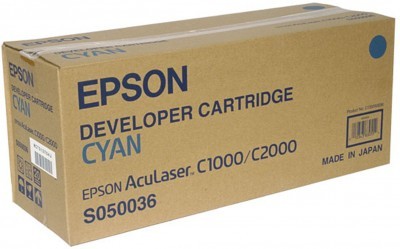EPSON ACULASER C2000, C2000PS cartouche de toner cyan capacité standard 6.000 pages pack de 1