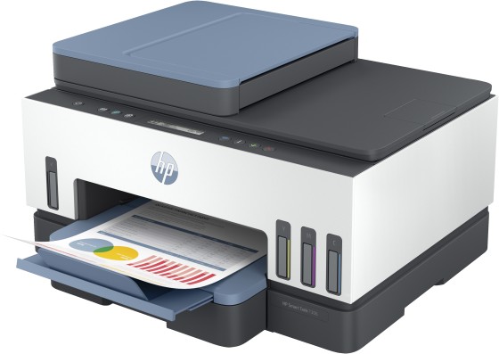 HP Smart Tank 7306 All-in-One A4 color 9ppm Print Scan Copy Dark Surf Blue