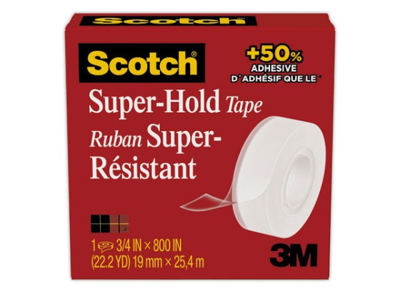 1 Ruban Scotch Super hold 19mm x 25,4 m