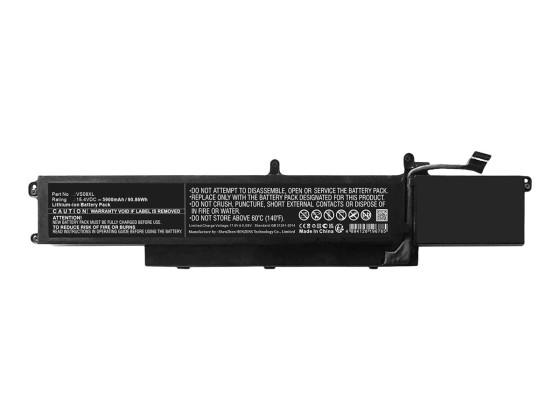 DLH - Batterie de portable (équivalent à : HP TPN-DB1F, HP VS08XL, HP TPN-IB0N, HP M85951-171, HP M85951-271, HP M86087-001, HP M86087-005) - lithium-polymère - 5900 mAh - 91 Wh - pour HP ZBook Fury 16 G10 Mobile Workstation, 16 G9 Mobile Workstation
