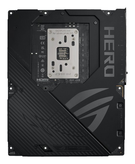 ASUS ROG CROSSHAIR X870E HERO - Carte-mère - ATX - Socket AM5 - AMD X870E Chipset - USB4, USB 3.2 Gen 2, USB-C 3.2 Gen2, USB 3.2 Gen 1, USB-C 3.2 Gen 2x2 - Wi-Fi 7, Bluetooth, 5 Gigabit Ethernet - carte graphique embarquée (unité centrale requise) - audio