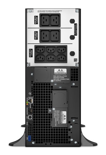 APC Smart-UPS SRT 6000VA Tower 230V RJ45 SmartSlot USB 2.5min Runtime 6000W