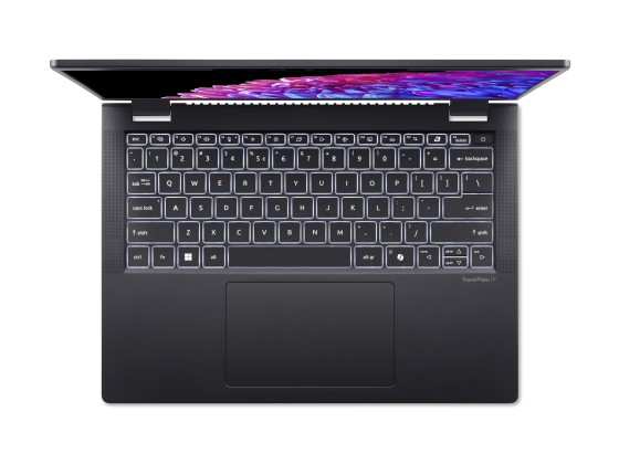 Acer TravelMate P6 14 TMP614-73-TCO - Conception de charnière à 180 degrés - Intel Core Ultra 5 - 125H / jusqu'à 4.5 GHz - Evo - Win 11 Pro - Intel Arc Graphics - 16 Go RAM - 512 Go SSD NVMe - 14" 1920 x 1200 - Éthernet - Wi-Fi 7 - noir galactique - clavi