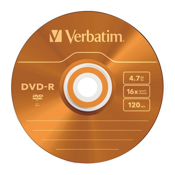 DVD-R/4.7GB 16xspd Colour 5pk SlimCase