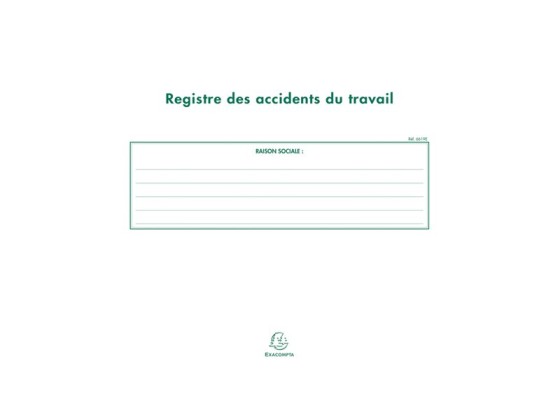 1 Piqûre accident du travail - 24x32 cm - 20 pages