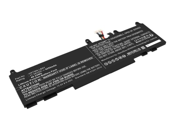 DLH - Batterie de portable (équivalent à : HP HSTNNLB8W, HP HSTNN-OB2J, HP WP03XL, HP M73466005, HP M64305-421) - lithium-polymère - 4250 mAh - 50 Wh - pour HP Elite x360, EliteBook 840 G11, 84X G10, 860 G10, 860 G11, 86X G9, EliteBook x360