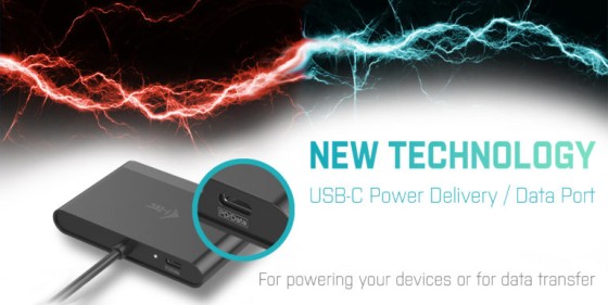 I-TEC USB-C HDMI and USB Adapter with Power Delivery 1xHDMI 4K 2xUSB 3.0 Port 1xUSB-C Power Delivery/Dataport compatible with TB3