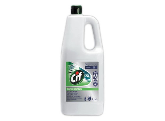 1 Flacon 2 litres Cif gel avec javel pro