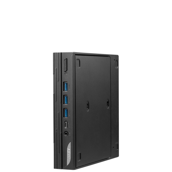 MSI PRO DP10 13M 011BE - Barebone - SFF 1 x Core i5 1340P / jusqu'à 4.6 GHz - RAM 0 Go - Carte graphique Intel Iris Xe - IEEE 802.11ax (Wi-Fi 6E), Gigabit Ethernet, 2.5 Gigabit Ethernet, Bluetooth 5.3 - noir