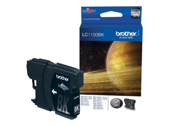 1 Cartouche BROTHER LC1100 noire