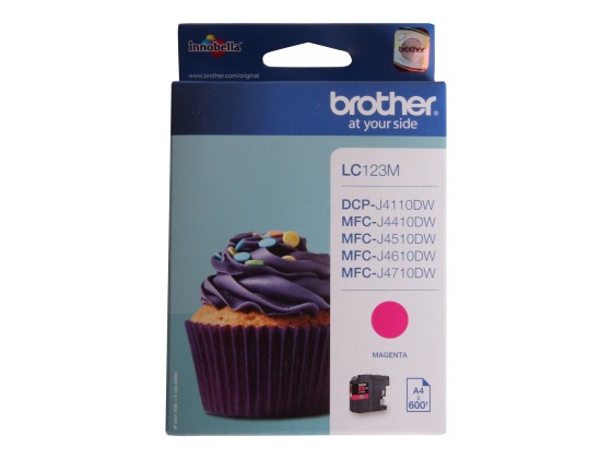 Brother LC123M - Cartouche d'encre originale – Magenta