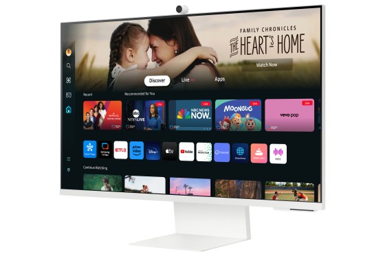 SAMSUNG LS32DM801UUXEN 32p UHD VA 60Hz Smart Monitor M8 4ms White HDMI