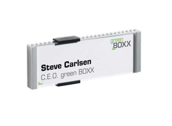 1 Plaque de porte format Titre - L 14,9 x H 5,25 cm