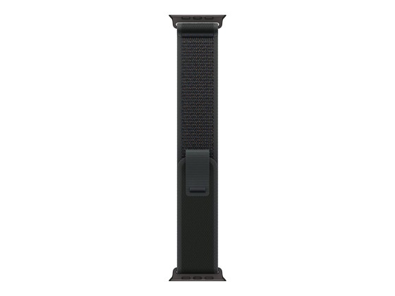 Apple Trail Loop - Boucle pour montre intelligente - 49 mm, finition en titane noir - taille M/L - noir