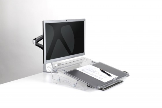 1 Porte-copie coulissant FlexDesk 640