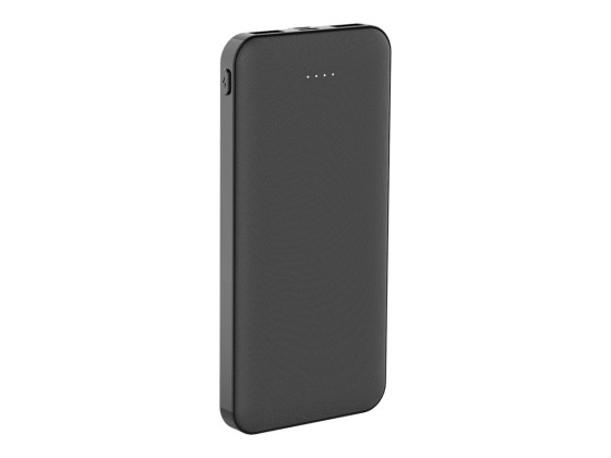 BIGBEN Connected Poly - Banque d'alimentation - 10000 mAh - 3 connecteurs de sortie (USB, 24 pin USB-C) - noir