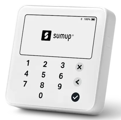 SumUp Solo - Lecteur de carte EMC/NFC - blanc