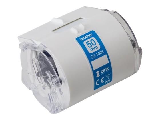 1 Rouleau d'étiquettes Brother CZ-1005 50 x 5m