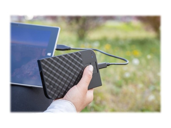 Verbatim Disque dur portable sécurisé à reconnaissance d'empreinte digitale 1 To