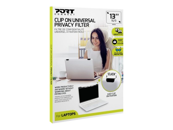 1 Filtre de confidentialité clip on 13.3"
