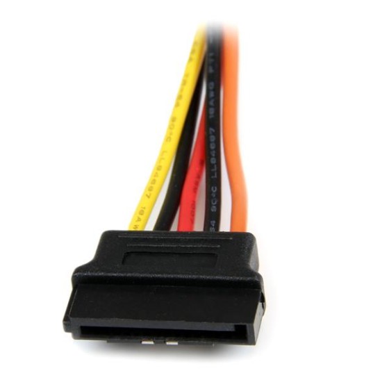 StarTech.com Câble répartiteur en Y d'alimentation SATA vers 2x SATA avec verrouillage - 15 cm - Câble doubleur alimentation SATA - Répartiteur d'alimentation - alimentation SATA (M) pour alimentation SATA (F) - 15.24 cm - verrouillé - pour P/N: HSB13SATS
