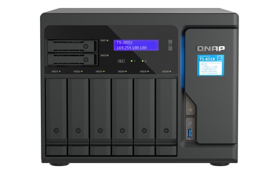 QNAP TS-855X-8G 8 Bay tower NAS Intel Atom C5125 8Go DDR4