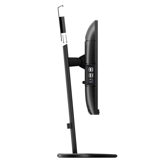 Philips BS8B2325B - Support de fixation client léger-écran - noir - pour B Line 241B8QJEB, 252B9