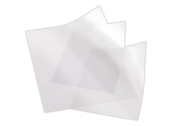 1 Boite de 100 Couvertures Cristal  PVC 20/100ème  A3- Transparent