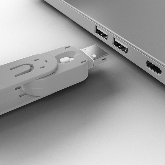 LINDY Clé pour bloqueur de port USB type A blanc