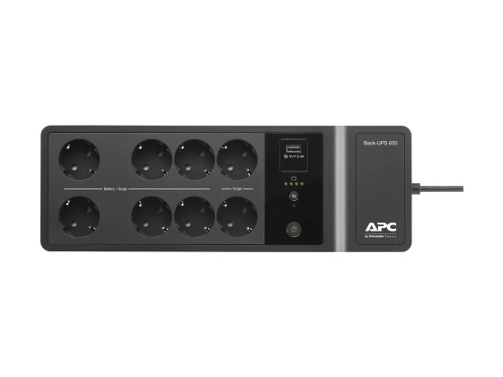 APC Back-UPS - Onduleurs monophasés Off-Line - 650VA - 230V - 1USB - 6+2 Prises GR