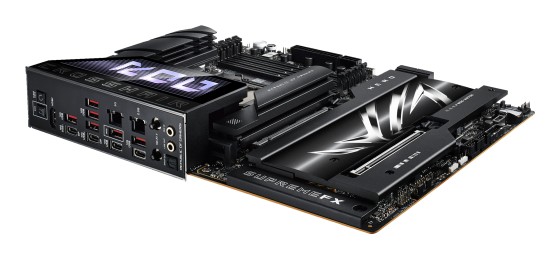ASUS ROG CROSSHAIR X870E HERO - Carte-mère - ATX - Socket AM5 - AMD X870E Chipset - USB4, USB 3.2 Gen 2, USB-C 3.2 Gen2, USB 3.2 Gen 1, USB-C 3.2 Gen 2x2 - Wi-Fi 7, Bluetooth, 5 Gigabit Ethernet - carte graphique embarquée (unité centrale requise) - audio