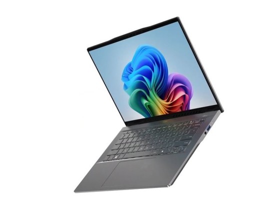 Acer Swift 14 AI SF14-51 - Conception de charnière à 180 degrés - Intel Core Ultra 5 - 226V / jusqu'à 4.5 GHz - Evo - Win 11 Home - Arc Graphics 130V - 16 Go RAM - 1.024 To SSD NVMe - 14" OLED 1920 x 1200 - Wi-Fi 7, Bluetooth - gris acier - clavier : Fran