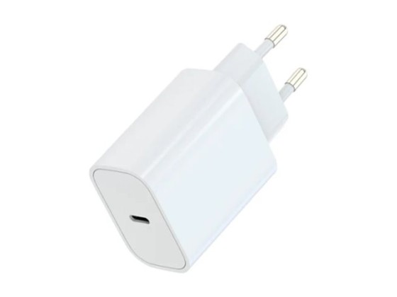 MW - Adaptateur secteur - 20 Watt - 3 A - PD (24 pin USB-C) - blanc