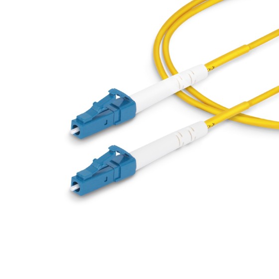 StarTech.com Câble Fibre Optique de 2m Simplex Monomode LC à LC (UPC) OS2, 9/125µm, 40G/100G, Cordon Fibre Optique, Insensible à la Courbure, Faible Perte d'Insertion, Cordon Patch Fibre LSZH