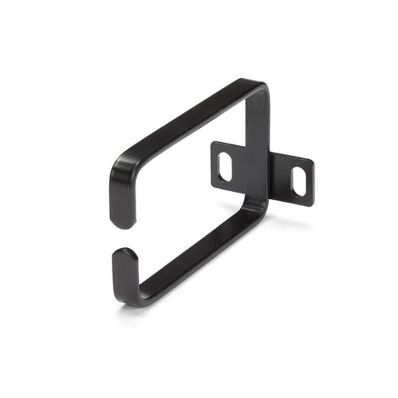 StarTech.com Anneau Métallique Gestion de Câbles Vertical pour Racks de Serveur 1U - Anneau en D Passe Câbles 5,7 cm x 10 cm - Anneau pour passage de câbles - noir - 1U - pour P/N: RACK-18U-20-WALL-OA, RACK-21U-20-WALL-OA, RACK-24U-20-WALL-OA, RK3236BKF,