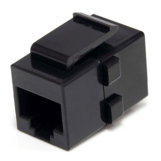 StarTech.com Cat 6 RJ45 Keystone Jack Network Coupler - F/F (C6KEYCOUPLER) - Coupleur réseau - RJ-45 (F) pour RJ-45 (F) - CAT 6 - noir