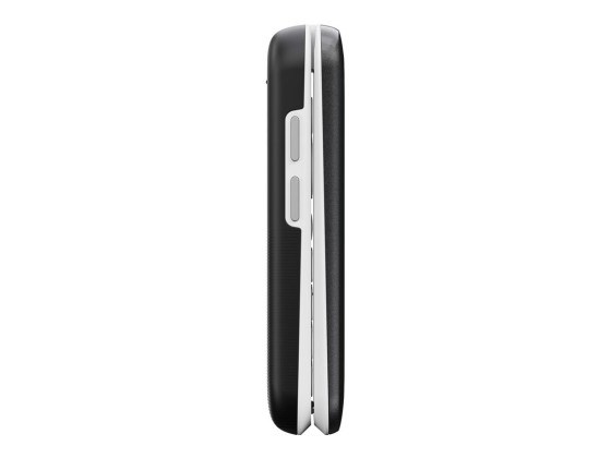 DORO Leva L20 - 4G téléphone de service - RAM 64 Mo / Mémoire interne 128 Mo - microSD slot - écran LCD (TFT) - 320 x 240 pixels (60 Hz) - rear camera 2 MP - blanc et noir